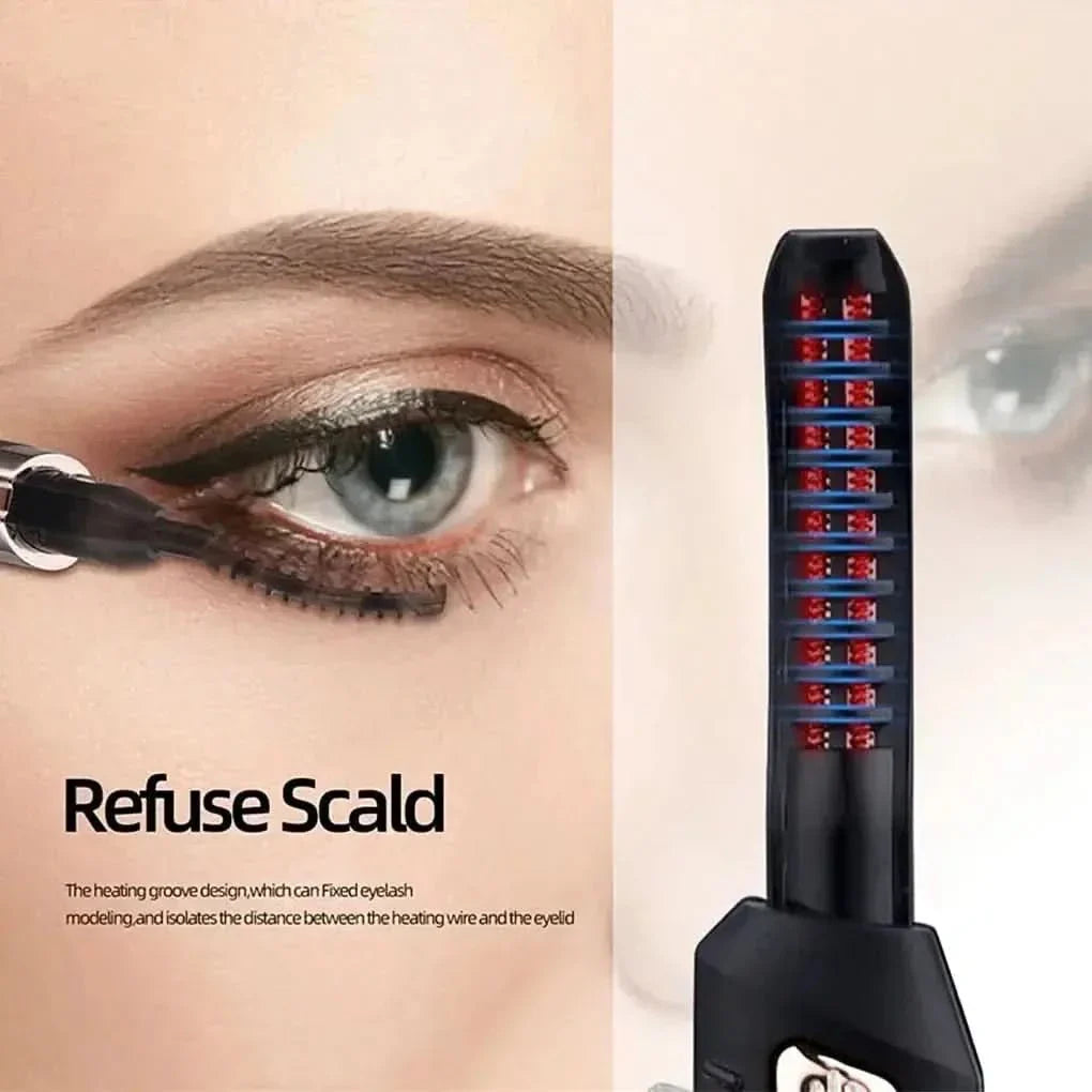 Fast Heating Eyelash Curler for Easy Lash Curl