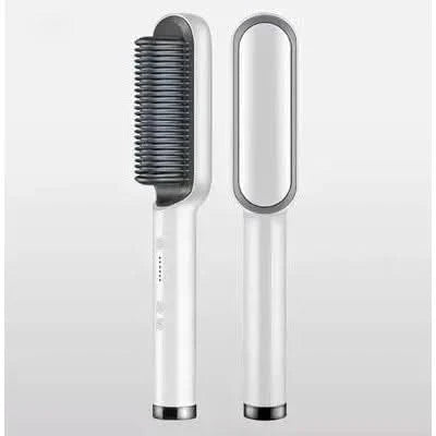 Easy to Use Heated Hair Straightening Brush