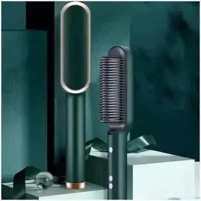 Easy to Use Heated Hair Straightening Brush