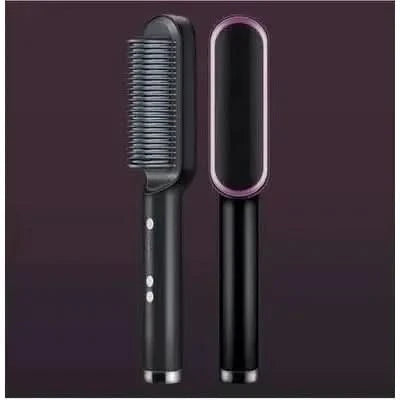 Easy to Use Heated Hair Straightening Brush