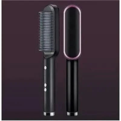 Easy to Use Heated Hair Straightening Brush