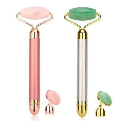 Rechargeable Facial Massager Roller with Vibrating Skincare Function