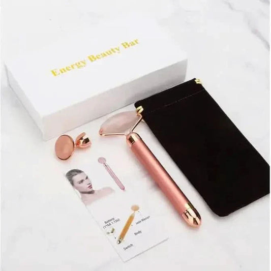 Rechargeable Facial Massager Roller with Vibrating Skincare Function - Mycosmeticslondon
