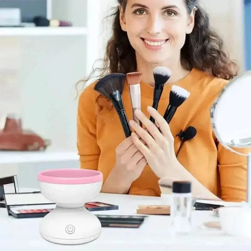 Easy Electric Makeup Brush Cleaner