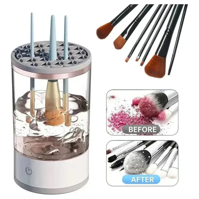 Quick Easy Makeup Brush Cleaning Tool