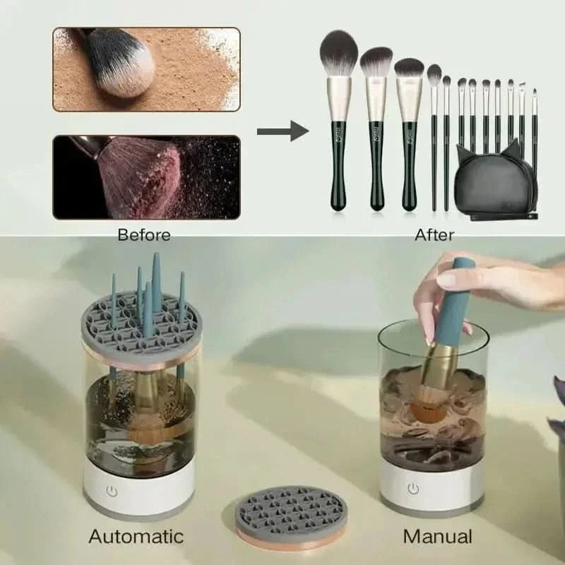 Quick Easy Makeup Brush Cleaning Tool