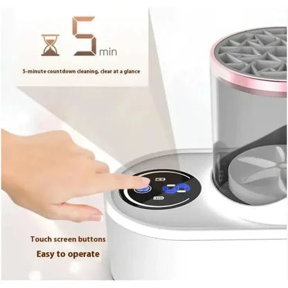 Portable Rechargeable Makeup Brush Cleaner