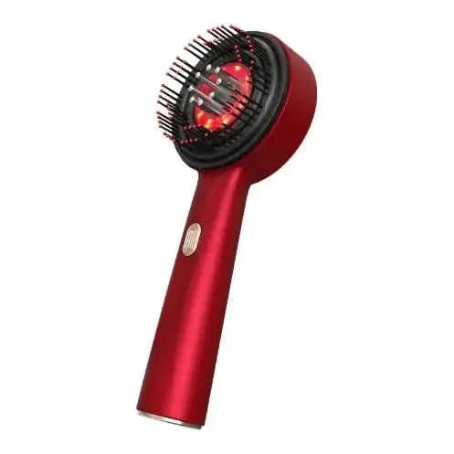Rechargeable Scalp Massager with Red Light & Adjustable Settings