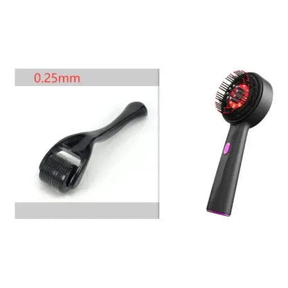 Rechargeable Scalp Massager with Red Light & Adjustable Settings