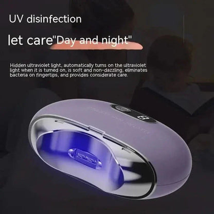 Compact Rechargeable Nail Trimmer with LCD Screen
