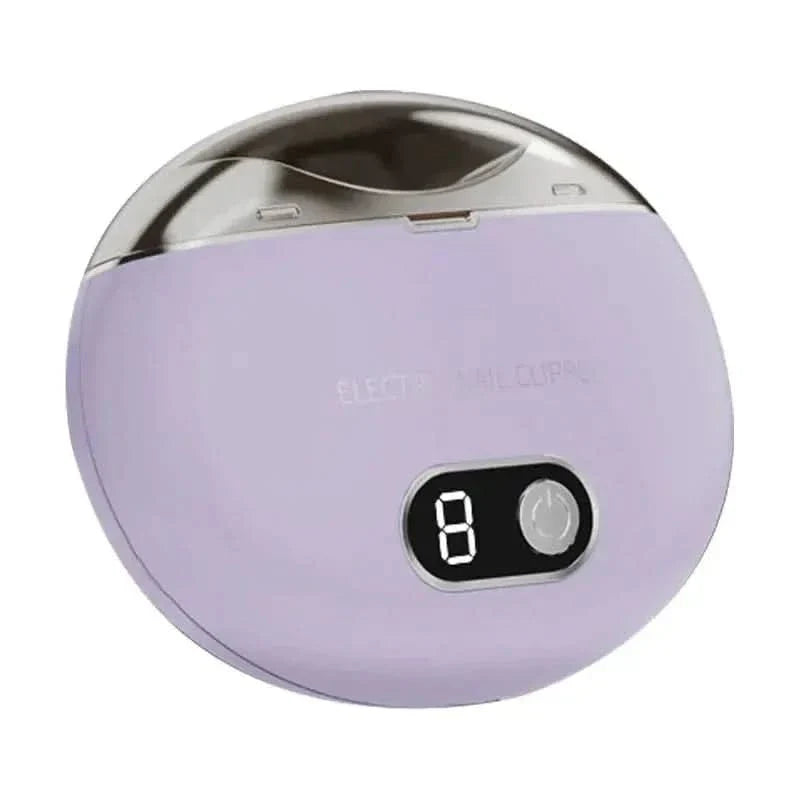 Compact Rechargeable Nail Trimmer with LCD Screen