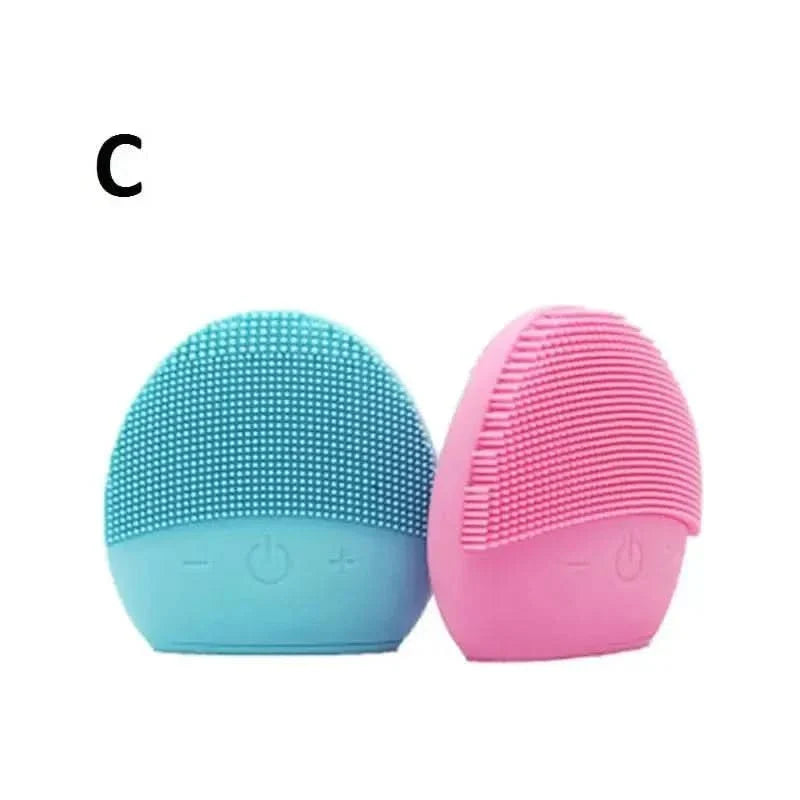 Rechargeable Facial Massager Cleansing Brush - Gentle Exfoliating Tool