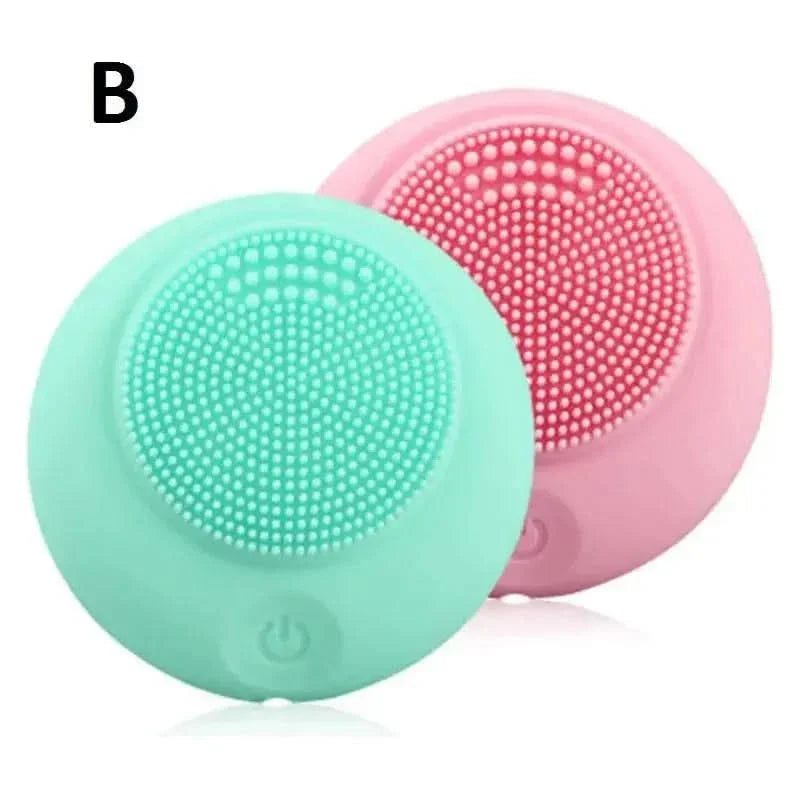 Rechargeable Facial Massager Cleansing Brush - Gentle Exfoliating Tool