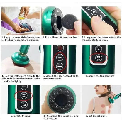 Powerful Vacuum Massage Cup for Muscle Pain Relief