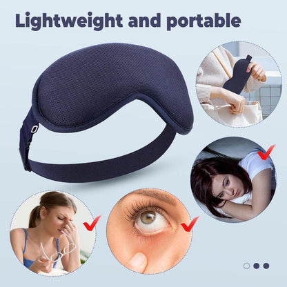 Warm Relaxing Eye Mask with Vibration Massage