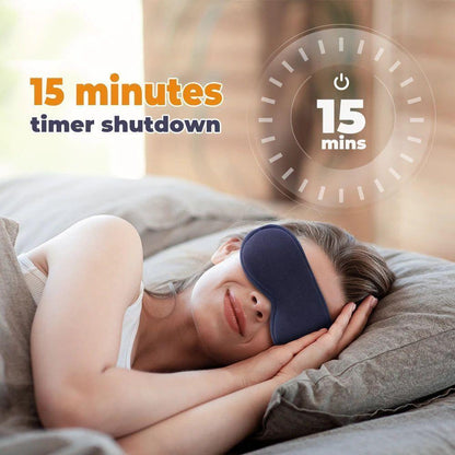 Warm Relaxing Eye Mask with Vibration Massage