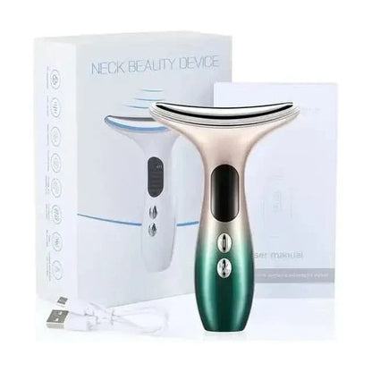 Facial Toning Device with LED Massager
