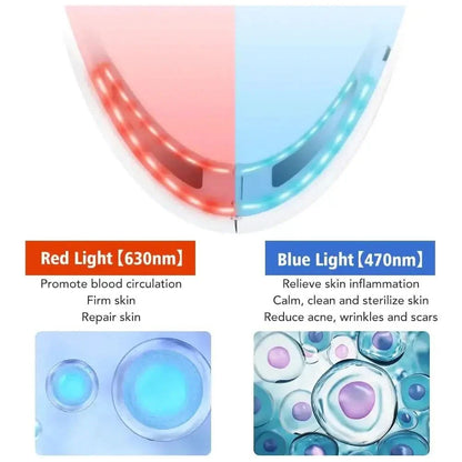 Anti Aging Face Lift Device with LED Skin Tightening