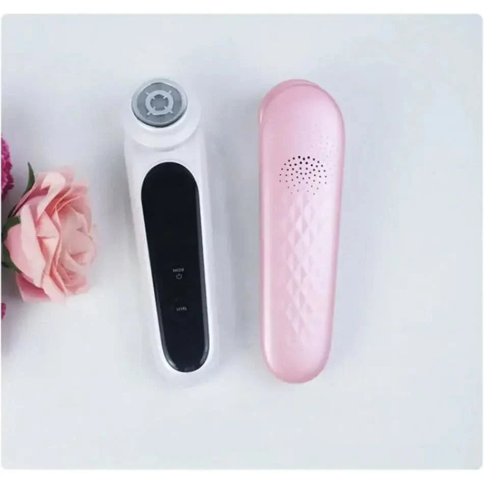 Advanced 5-in-1 Facial Care Device with LED and RF Technology