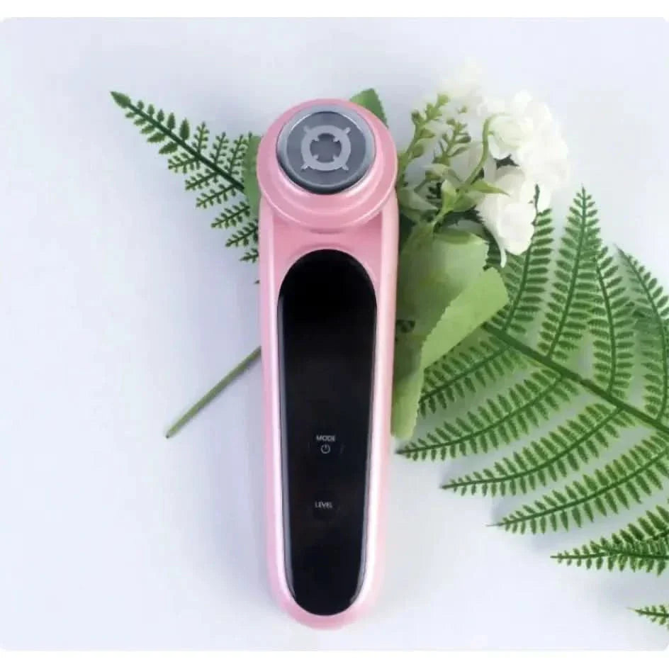Advanced 5-in-1 Facial Care Device with LED and RF Technology