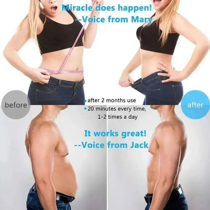 Compact Wireless Ab Toner & Fat Burner Device