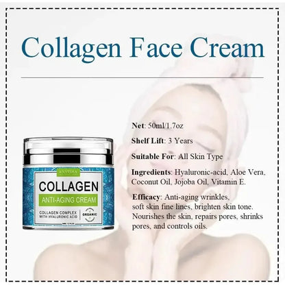 Natural Anti Wrinkle Face Moisturizer Cream