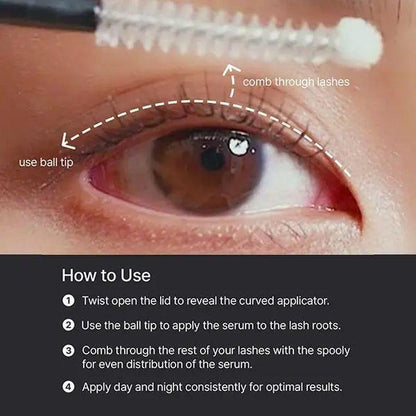 Natural Lash Growth Serum with Biotin & Peptides
