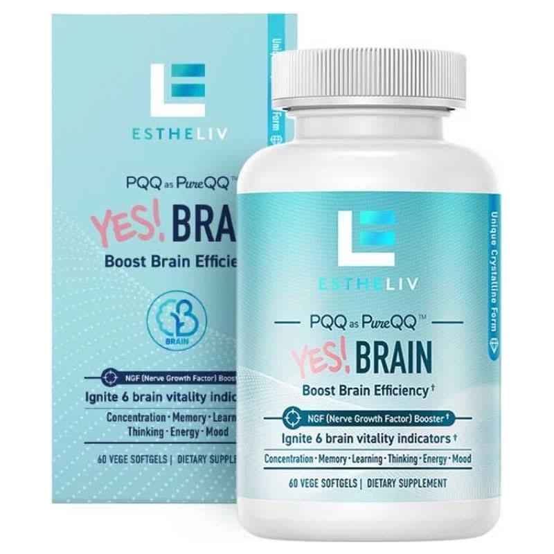 Natural Brain Supplement - 60 Capsules Per Bottle - Mycosmeticslondon