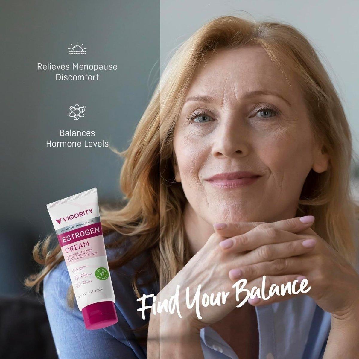 Natural Menopause Relief Hormone Cream 120ml
