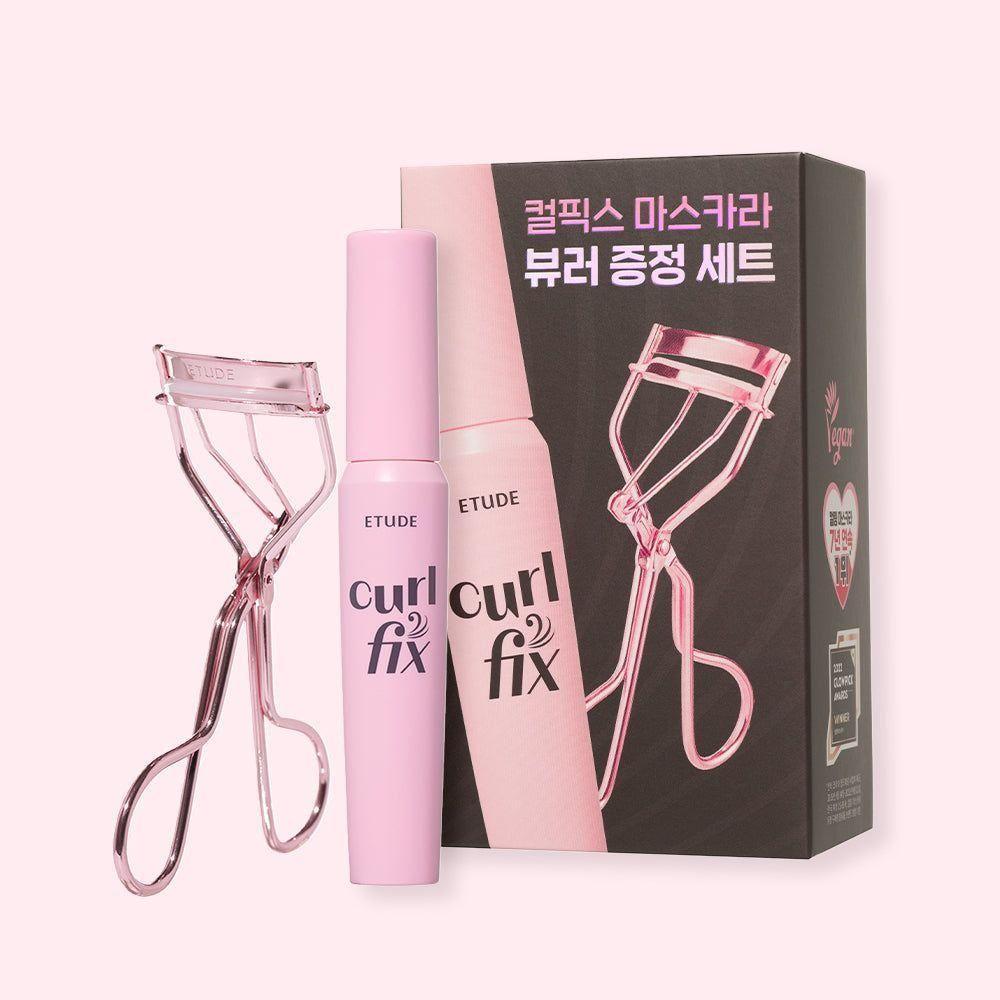 Long Lasting Mascara and Eyelash Curler Kit