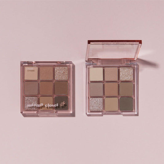 Warm Neutral 9 Shade Eyeshadow Palette - Mycosmeticslondon