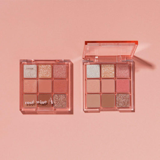 Pastel Pink Shimmer Eyeshadow Palette - Mycosmeticslondon