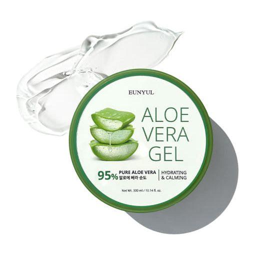 Natural Aloe Vera Calming Gel 300ml for Sensitive Skin - Mycosmeticslondon