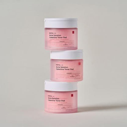 Gentle Acne Toner Pads - 60 Count, Calming Skin Toner
