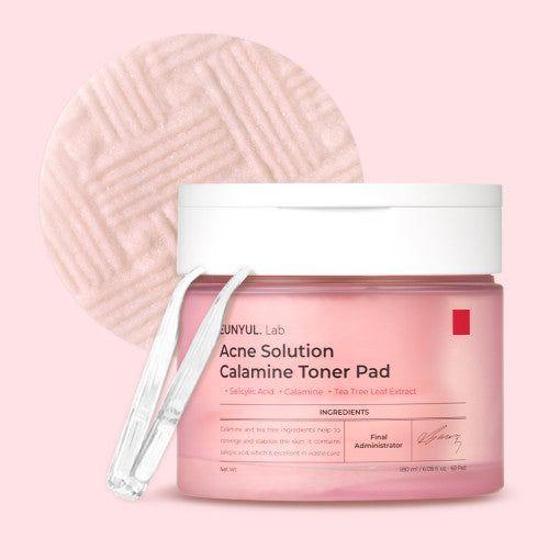 Gentle Acne Toner Pads - 60 Count, Calming Skin Toner - Mycosmeticslondon