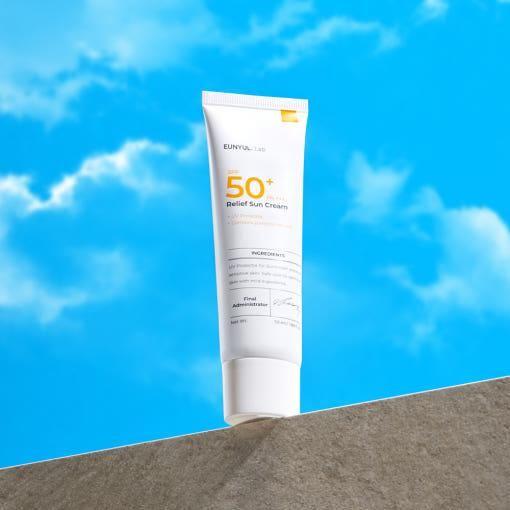 Lightweight SPF50 Sunscreen Lotion for Sensitive Skin