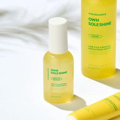 Natural Glow Face Serum with Lime 50ml - Mycosmeticslondon