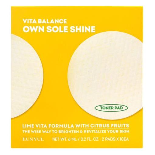 Gentle Exfoliating Toner Pads with Lime Essence