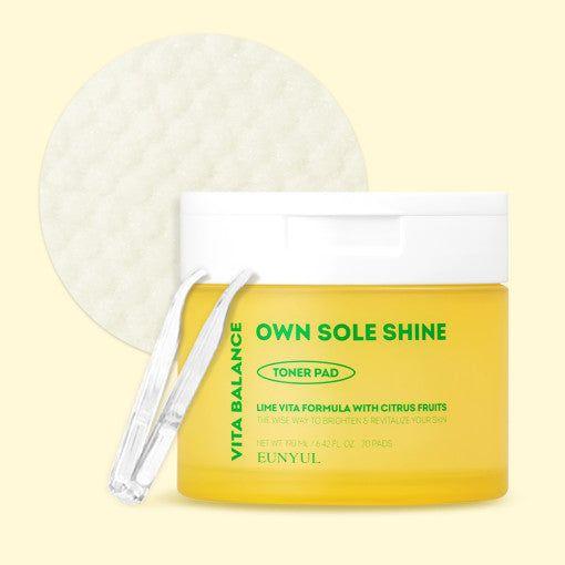 Gentle Exfoliating Toner Pads with Lime and Moisture - Mycosmeticslondon