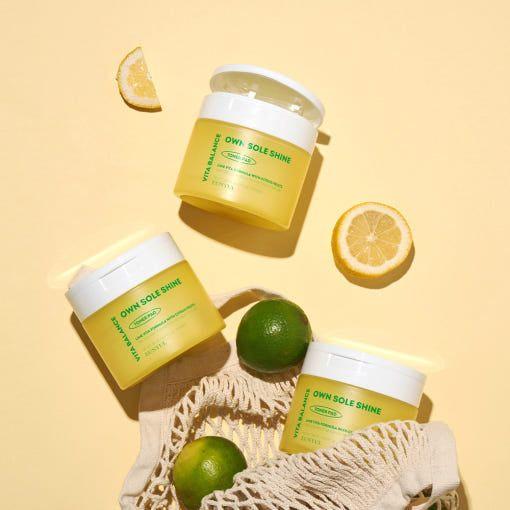 Gentle Exfoliating Toner Pads with Lime and Moisture