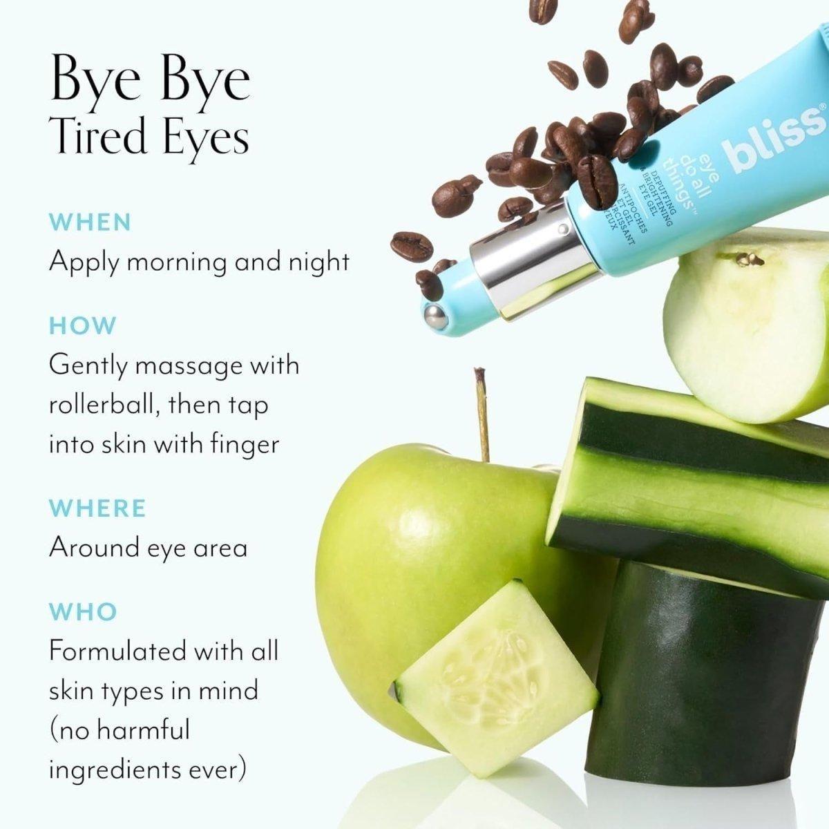 Soothing Eye Gel for Dark Circles and Puffiness