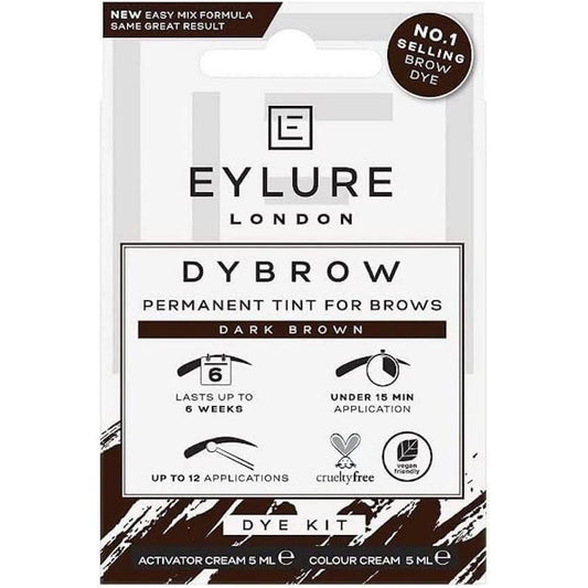 Permanent Brow Tint Kit - Dark Brown & Easy Apply - Mycosmeticslondon
