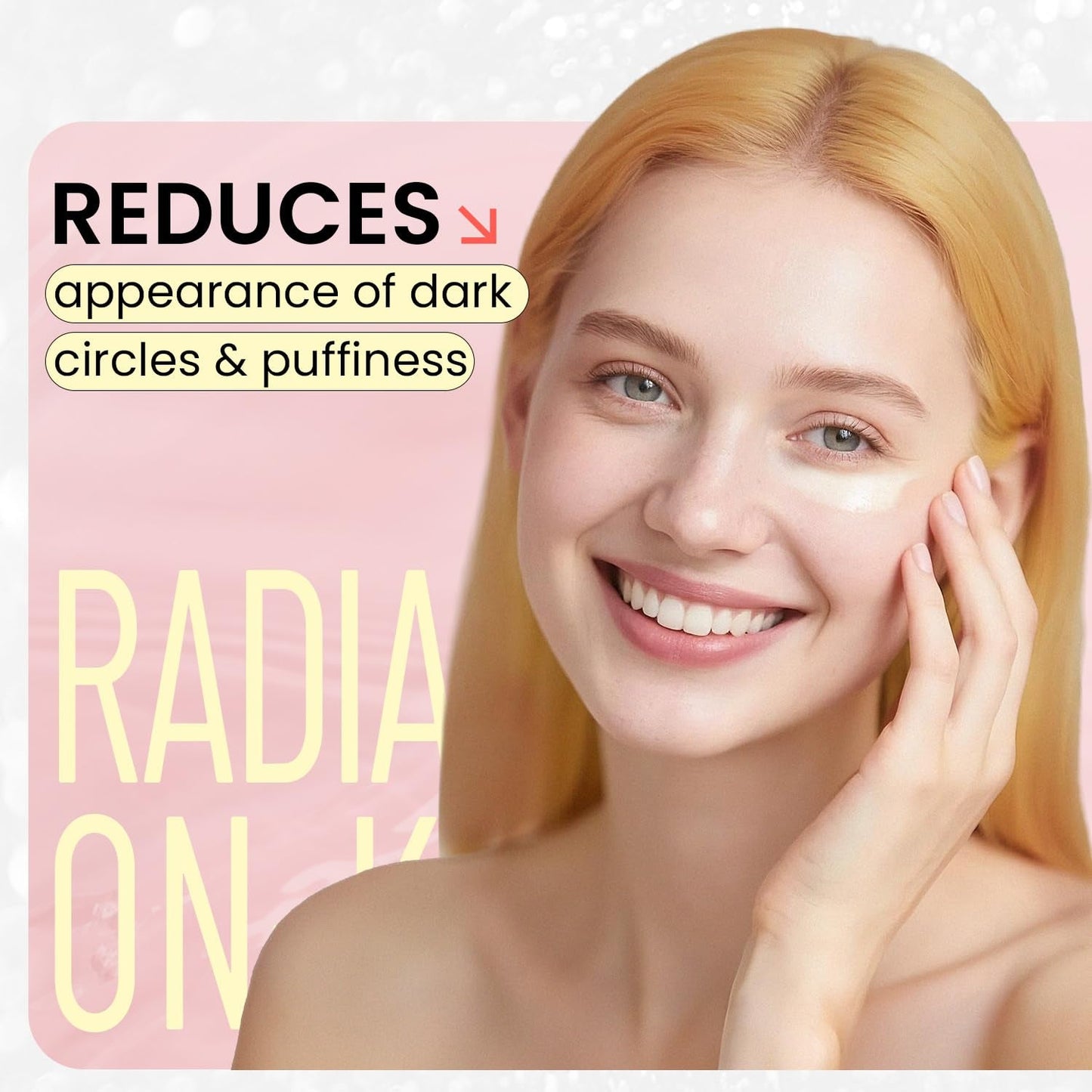 Anti Aging Eye Cream with Retinol and Niacinamide Serum
