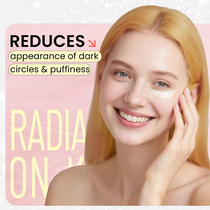 Anti Aging Eye Cream with Retinol and Niacinamide Serum