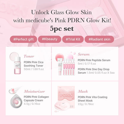 Natural Glow Skincare Kit 5 Piece Set