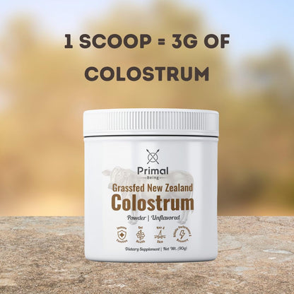 Natural New Zealand Colostrum Supplement Powder