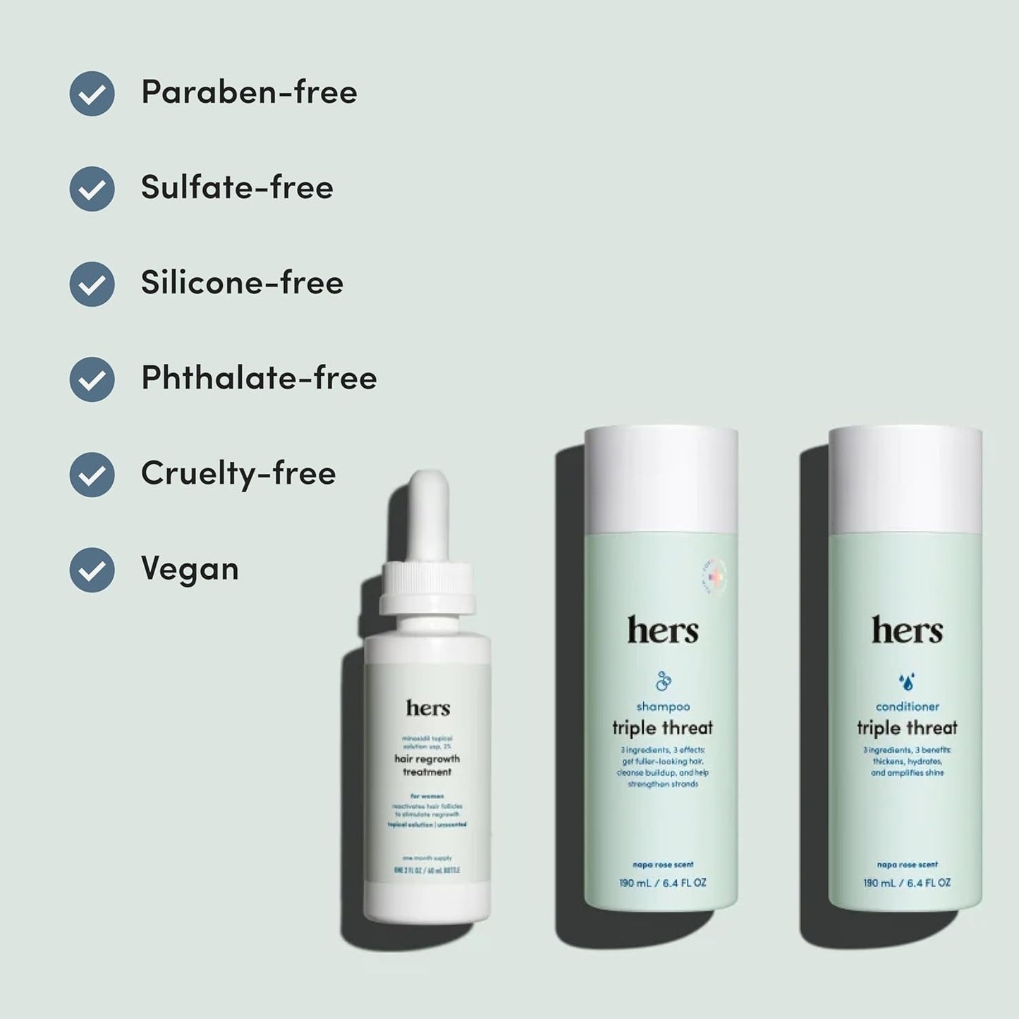 Thickening Hair Growth Shampoo Conditioner Set