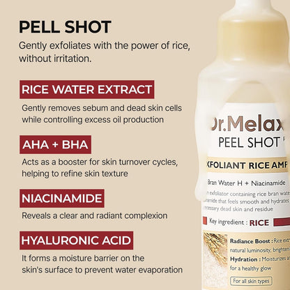 Gentle Rice Exfoliating Serum - 80ml