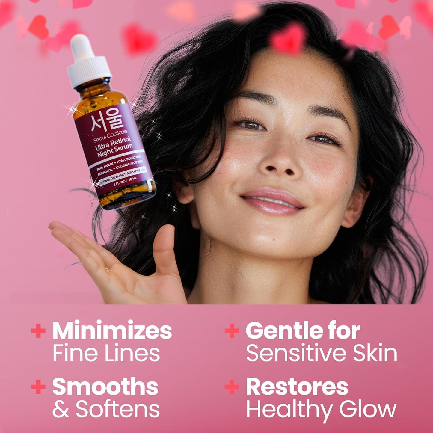 Anti-Aging Night Serum with Retinol and Snail Extract