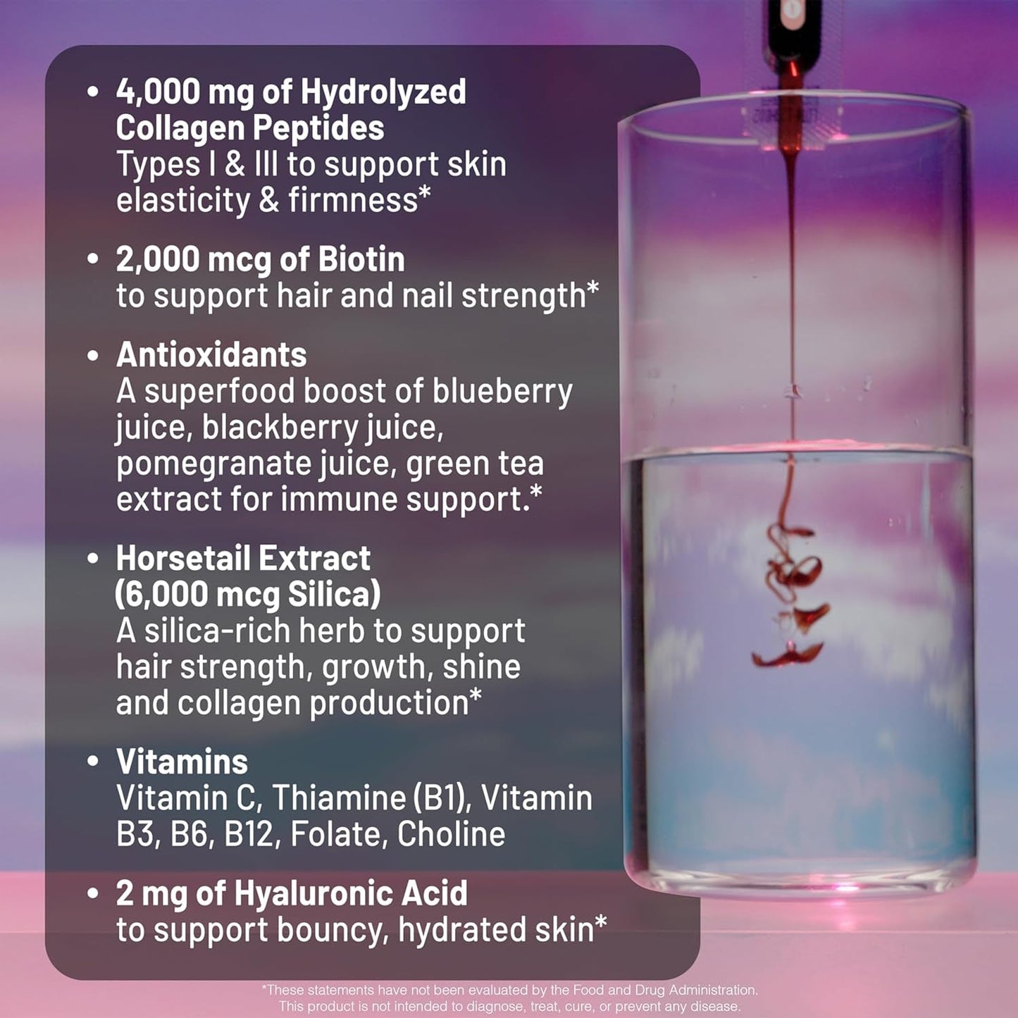 Premium Liquid Collagen Serum 30 Tubes - Plumping Moisture Glow